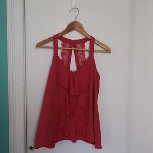 Lauren Conrad - Pink strapless Blouse